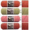 2Pcs total 200g Hand knitting Alpaca yarn Soft Warm Wool Crochet Yarn Thread knit sweater Scarves blanket Gloves line thick lana 6