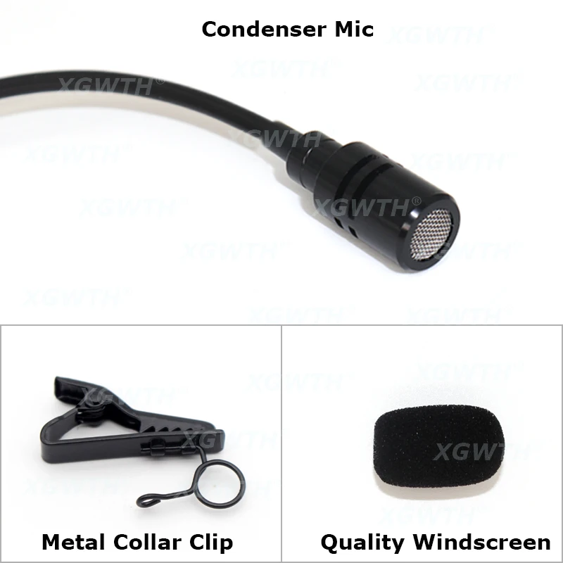 BNKENX Lapel Microphone Lavalier Microphone Unidirectional