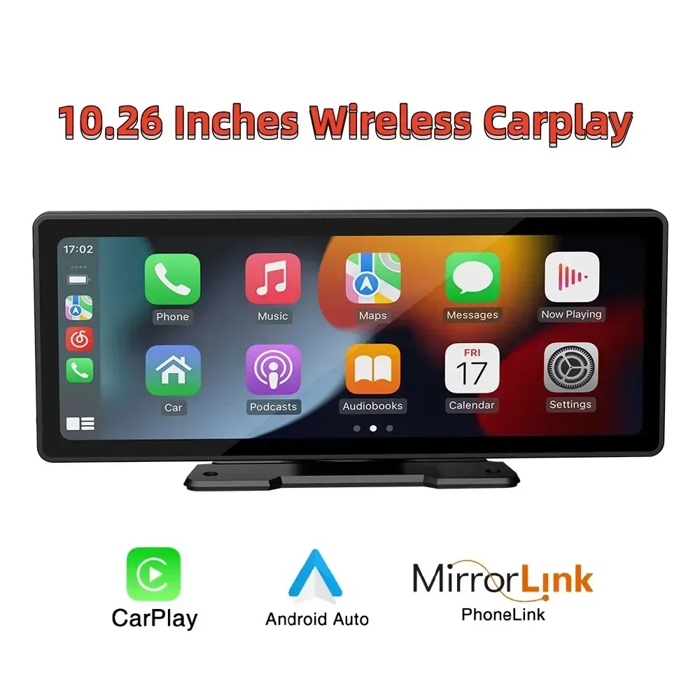 Universal 10.26” Screen Car Radio Multimedia WIFI Video Player Wireless Carplay Screen for Apple Or Android Best Sellers In Car Electronic Accessories