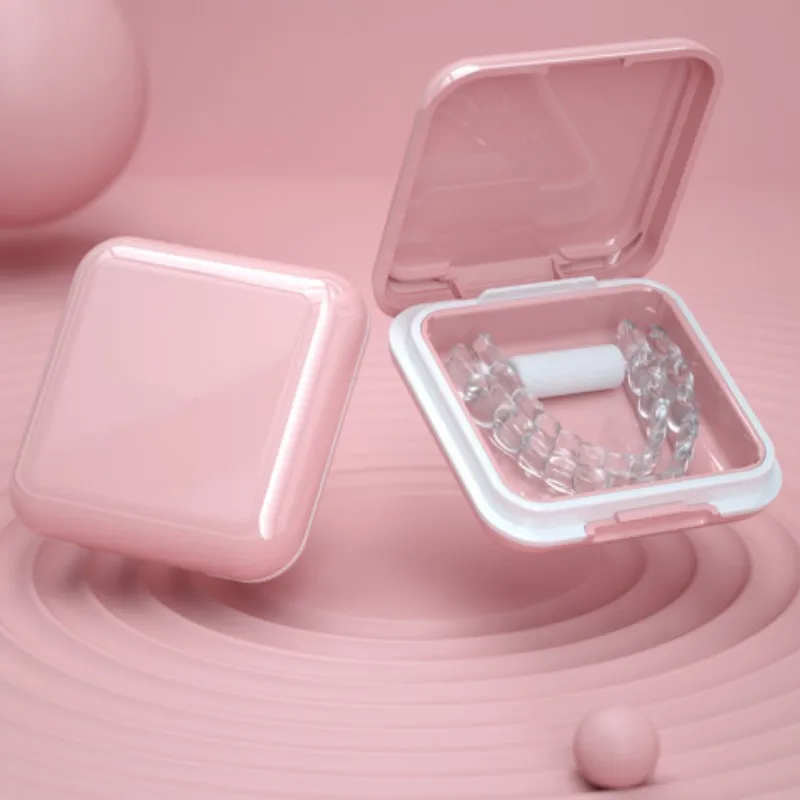 Scatola Per Protesi Dentale Conservazione Dei Denti Finti Custodia Ortodontica Per Invisalign Custodia Per Paradenti Contenitore Per L'Igiene Orale