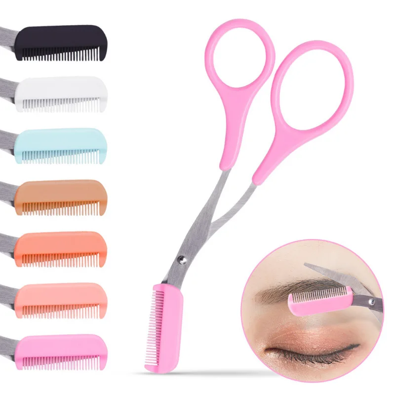 Eyebrow Trimmer Scissor Beauty Products For Women Eyebrow Scissors With