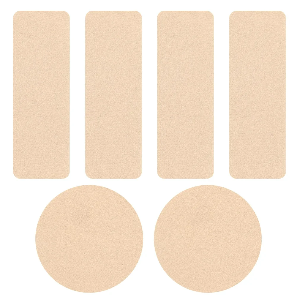 Shoe Damage Patch Worn Shoe Heel Lining Self Adhesive Repair Paster Multiple Color Shoe Care Kit Damaged Shoes Restore Sticker