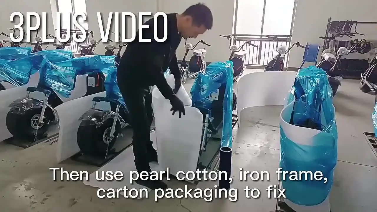 Электронный скутер Chopper EEC COC Fat Tire 4000 Вт 75 км/ч