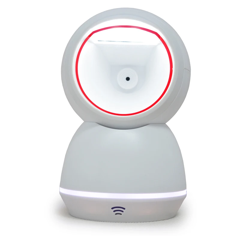 Nova Arrial Dobrável Omnidirecional Desktop 2d Scanner de Código de Barras Plataforma Usb com Fio Automático Leitor Código de Barras para o Supermercado - Imagem 4