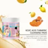 Kojic Acid Turmeric Cleansing Pads Exfoliate Face Cleansing Remove Dead Skin Smoothing Shrink Pores Oil Control Skin Care Pads 4