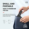 Handheld Brushless Motor 130,000 RPM 3nd Generation X3 Violent Blower Mini Turbo Jet Fan Wind Speed 52m/s industrial Duct Fan 5