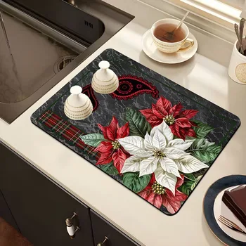 Christmas Non-Slip Drying Mat 1