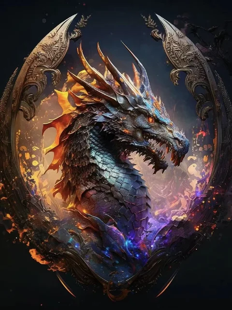 Fire Dragon – Diamond Art Club