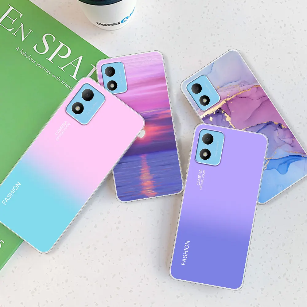 Shockproof Clear Soft Silicone Phone Case - Transparent Protective Cover