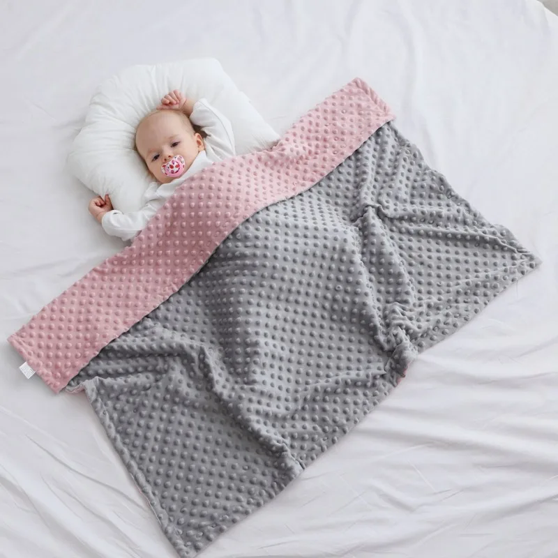 Spring and Autumn Comfort Doudou Blanket Newborns Hold Blanket Covered Kindergarten Nap Air-conditioned Children's Small Quilt