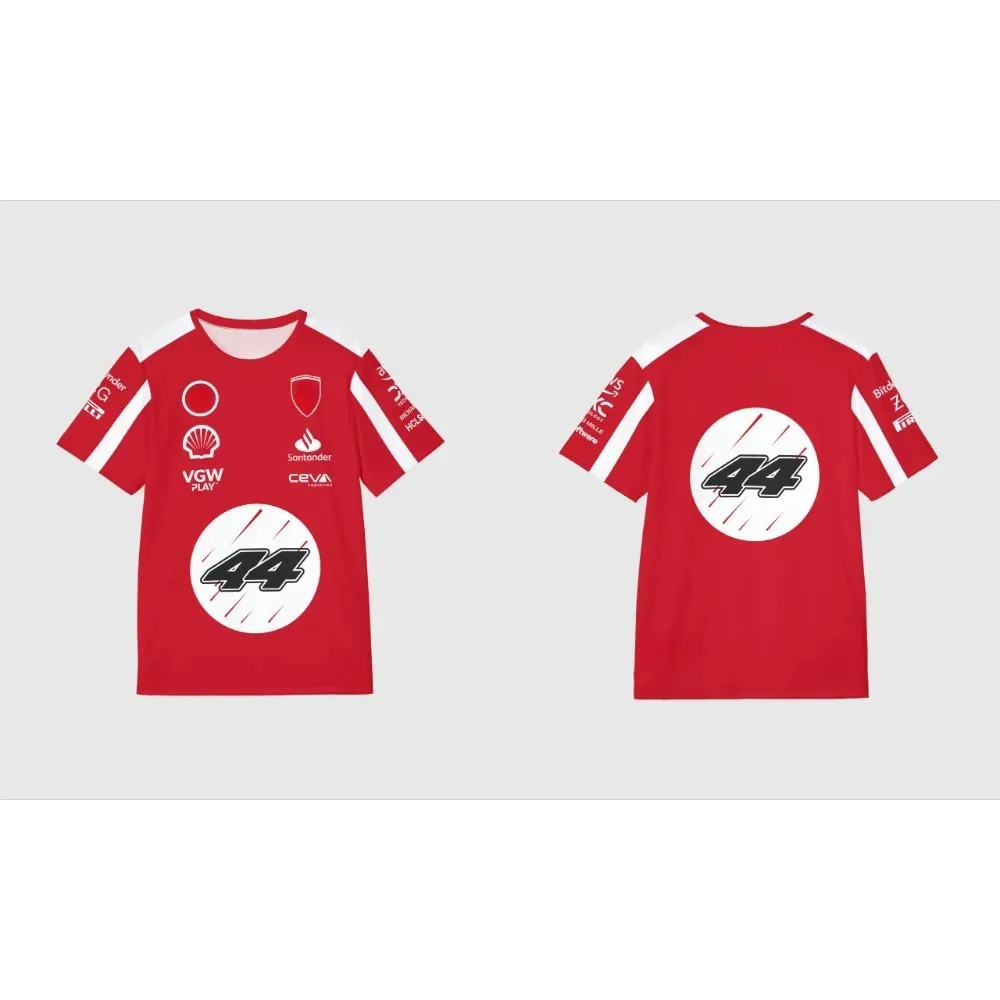 Scuderia F1 Hamilton Team Charles Leclerc Summer Fridays Sexmachine 3D Quick Dry Breathable for Men/Women Short Sleeve T-shirt