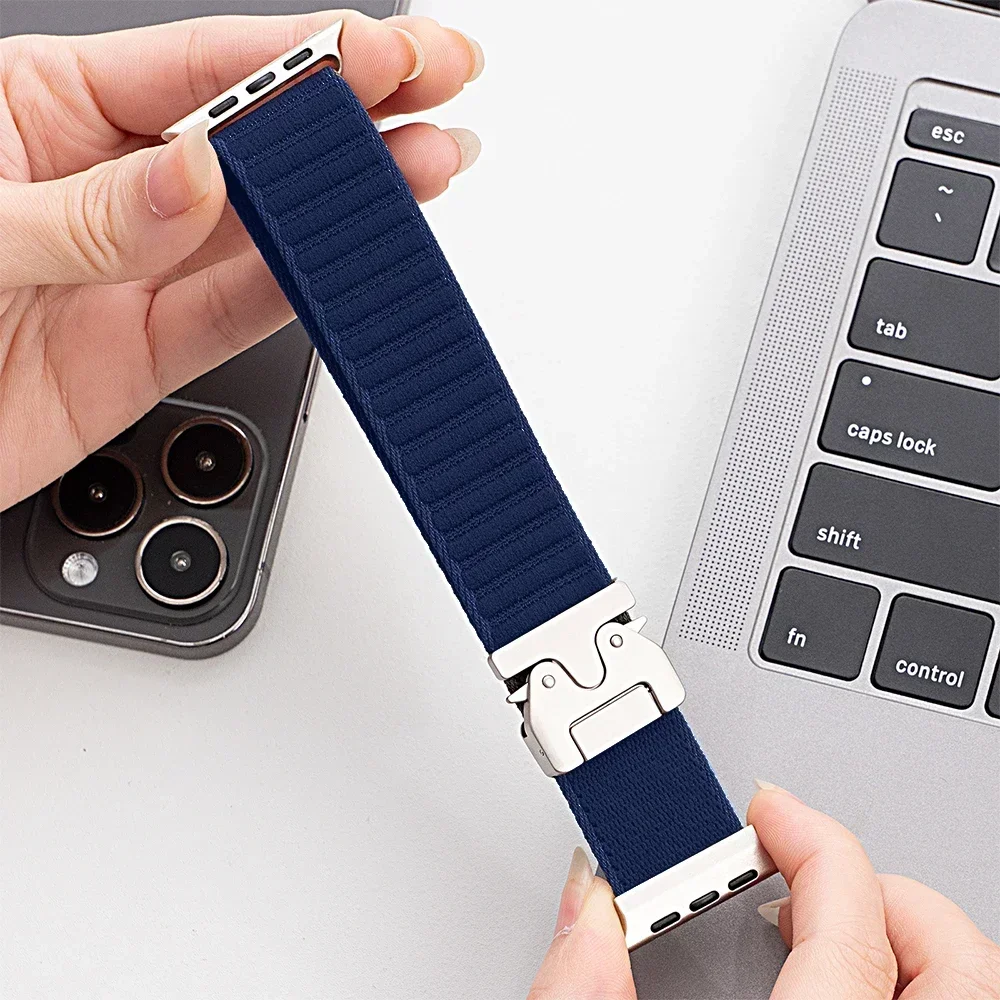 Sport Nylon Bracelet with Parachute Buckle Strap