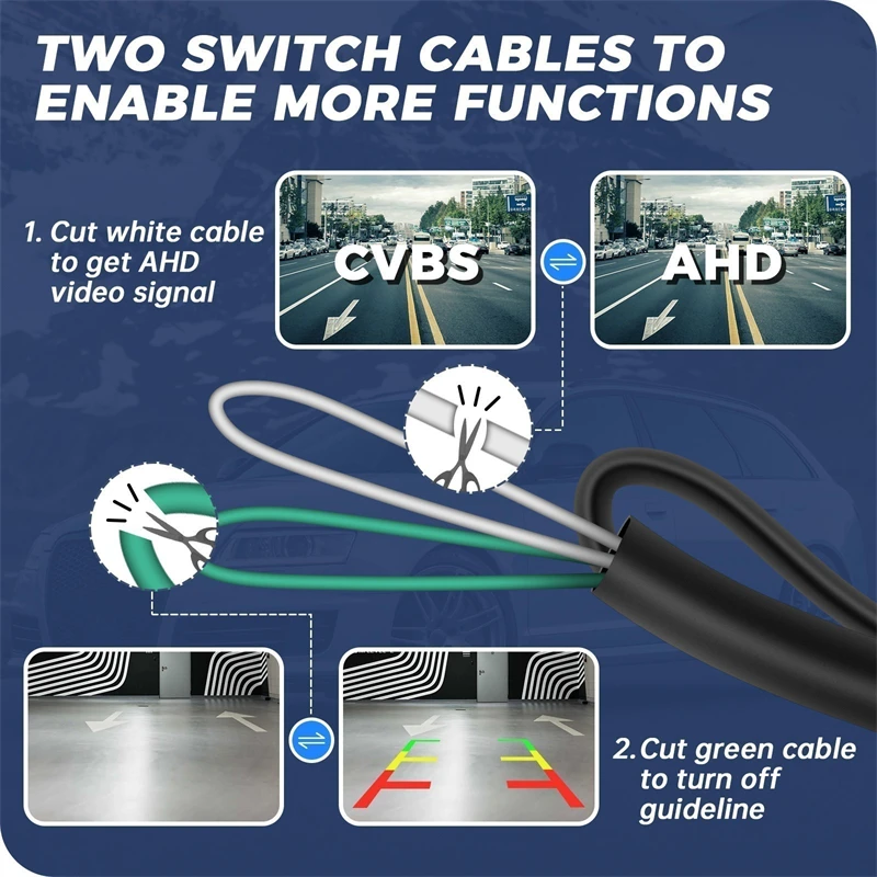 Car Trunk Handle Camera Car Reverse HD Night Visioin Camera For Audi A4 A5 S5 Q3 Q5 2013-2015