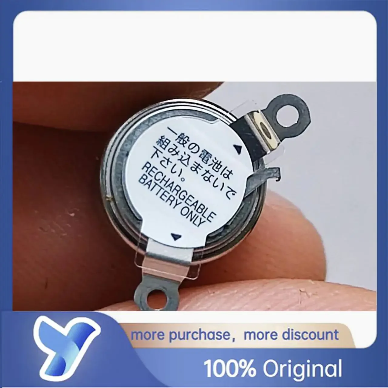 CLB937 SEIKO Astron 8X82 8X53 3.7V Capacitor with Seiko Original