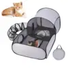 Cat Enclosure Tunnels Dog Play Pen Foldable Enclosure Tunnels House Interactive Toy Exercise Playground for Kitten Puppy Animals 2