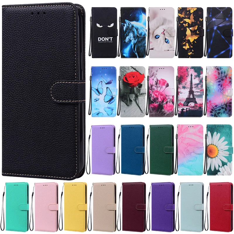 Per Xiaomi Mi 11 Lite 5G Custodia Portafoglio In Pelle Color Caramella Custodia Per Telefono Per Etui Xiaomi 11 Lite 5G Ne Xiomi Mi 11 Lite Cover