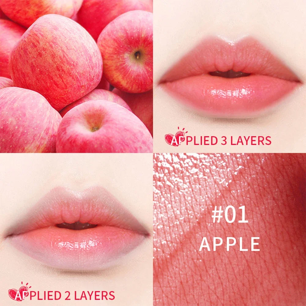 Gloss Ink Long Lasting Water Tint Nonstick Cup Stain Hydrating Lip Makeup Fruit Platter Series Liquid Lipstick_voghion.com