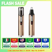 Electric Eyebrow Nose Hair Trimmer Shaving Machine Hot Selling Gold Battery Model 1