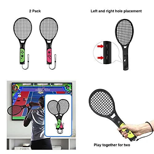 Switch Sports Accessories Bundle-Uxilep 10 in 1 Family Accessories Kit for Nintend Switch Sports Games : Golf Clubs