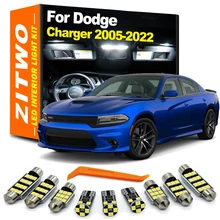 ZITWO 차량 LED 인테리어 조명 문짝 전구 트렁크 램프 키트, 닷지 충전기 2005 2006 - 2019 2020 2021 2022 액세서리