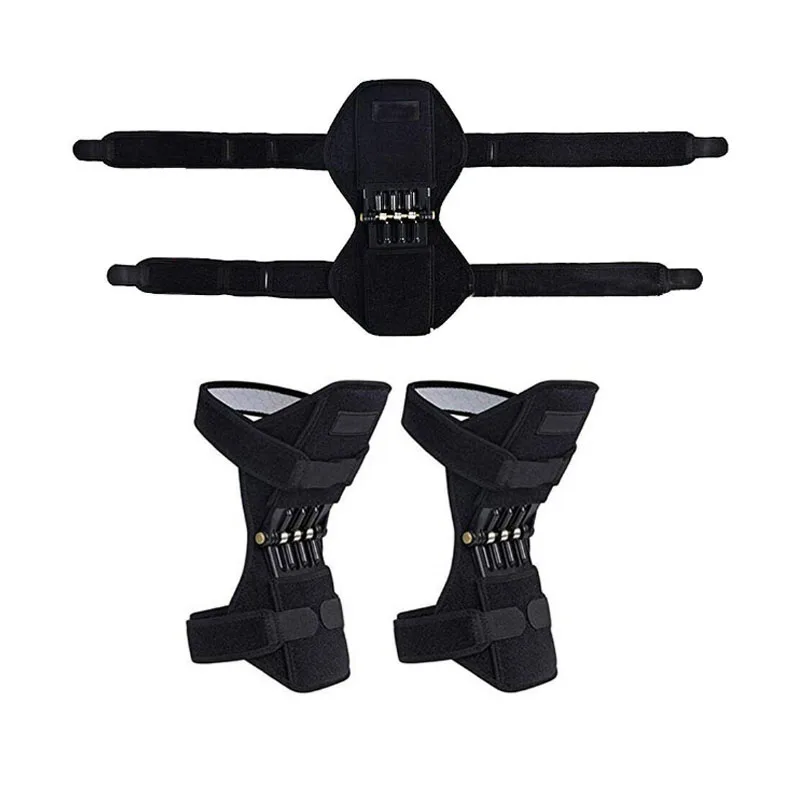 1 Piece Knee Protection Booster Power Support Knee Guard Strong Rebound Patella Joint Protection Outdoor Sports Guard