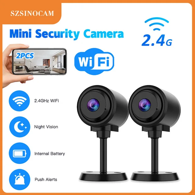 SZSINOCAM Mini caméra WiFi 3MP, surveillance sans fil, protection de sécurité, surveillance à distance, caméscopes, vidéosurveillance, maison intelligente 1