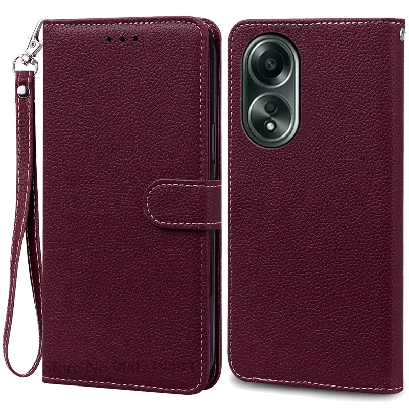 Leather Flip Wallet Case - Luxurious Silicone Book Cover