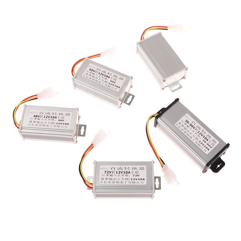 DC Converter 48V 60V 72V 84V 96V 120V to 12V 15A 180W electric Power transformer