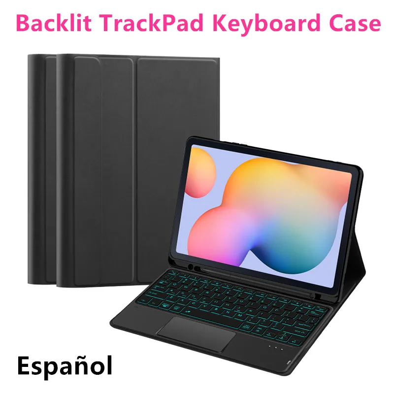 AJIUYU Backlit Keyboard Case with TrackPad