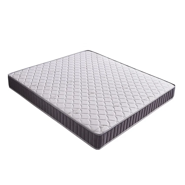 Queen King Size 10-12 Pollici Gel Di Lattice Materasso In Memory Foam Ad Alta Densità Arrotolato Imballaggio In Una Scatola Con Molla Elicoidale Tasca