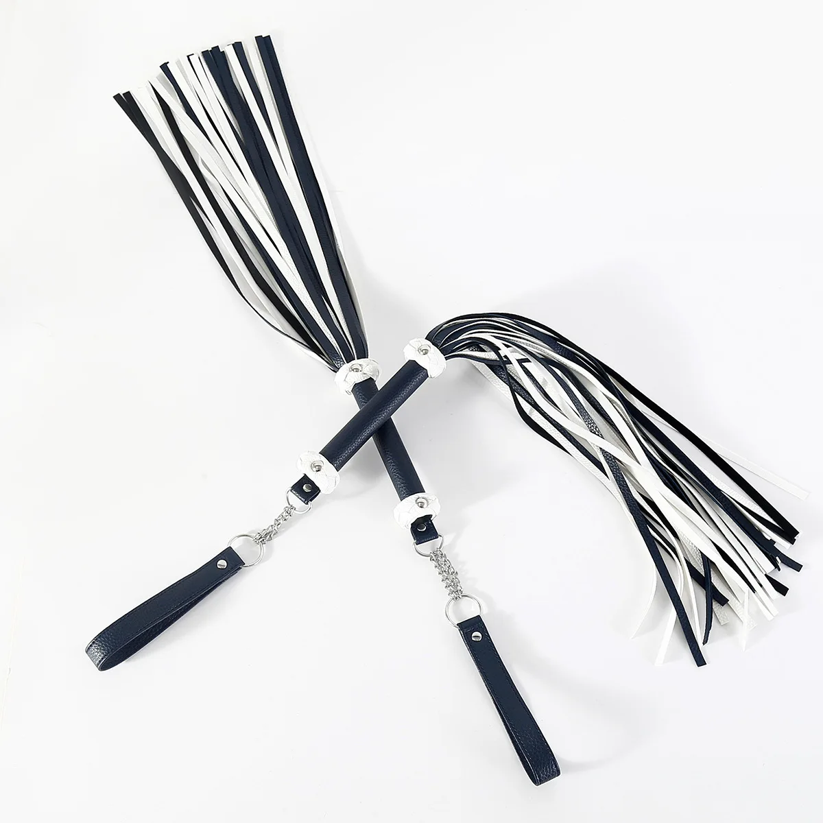 78CM Premium PU Leather Horse Whip,Reinforcement Handle Suede Flogger Whip Cowhide Horse Riding Whip Horse Training Crop 3