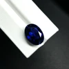 Meisidian 5x7-13x18mm Blue Sapphire Loose Gemstone Beads 34# Corundum Oval Cut Sapphire Stone 2