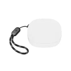 Shockproof Silicone Earphone Protective Case - Washable, Anti - Dust Cover (White)