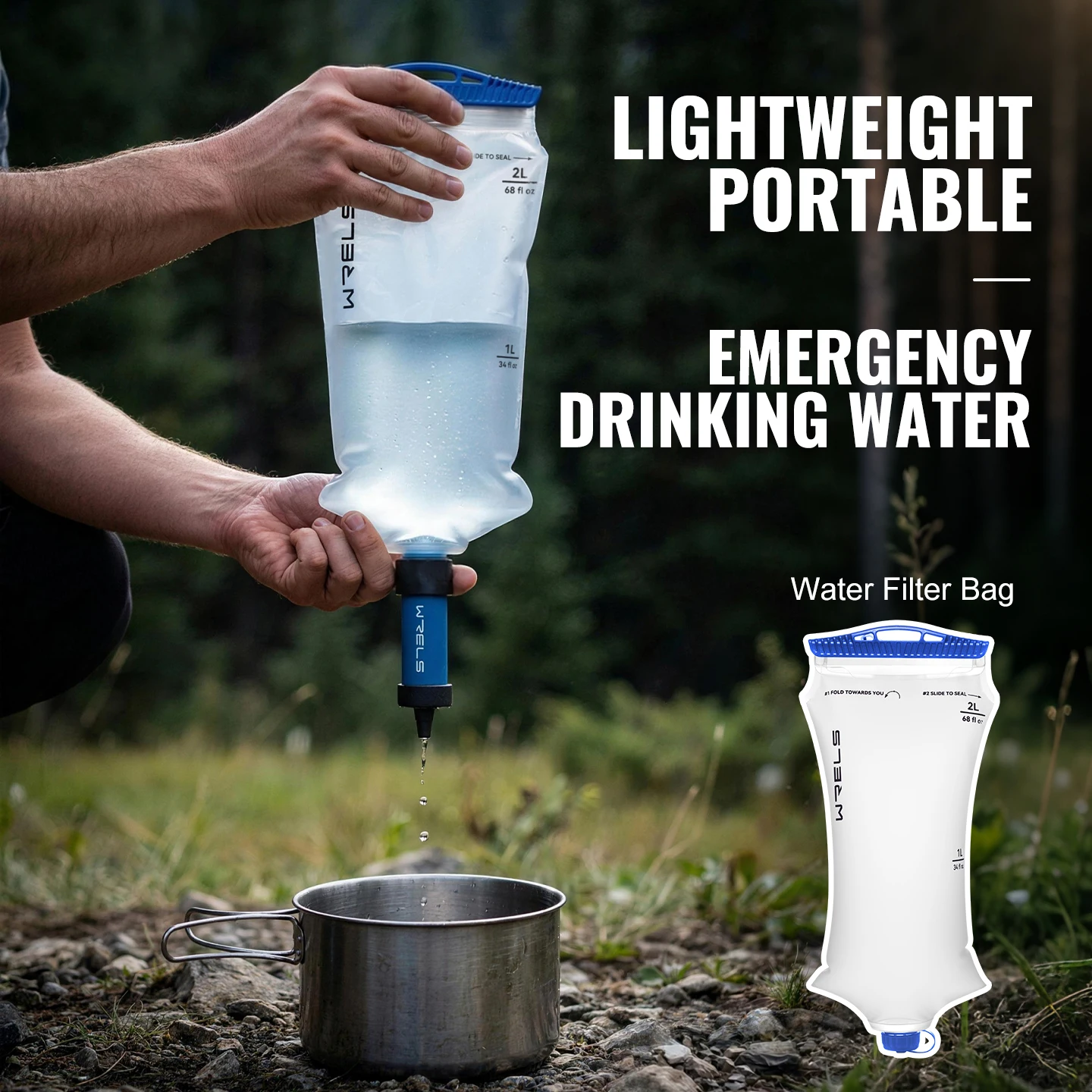 Portable Water Filter Bag 5