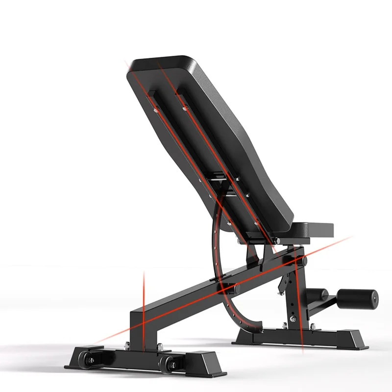 Adjustable Multi-Function Bench-Incline, Flat, Decline, Preacher Curl, and Dumbbell Bench for Ab Workouts and Sit-Ups