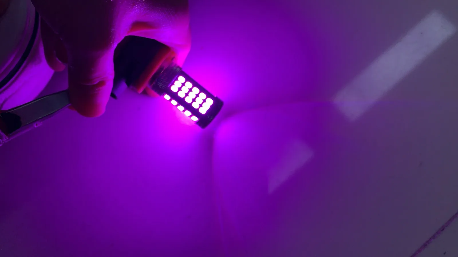 핑크 퍼플 LED 안개등, DRL 전구, 자동차 액세서리, 핑크 퍼플 LED 안개등, DRL 전구, H11, H8