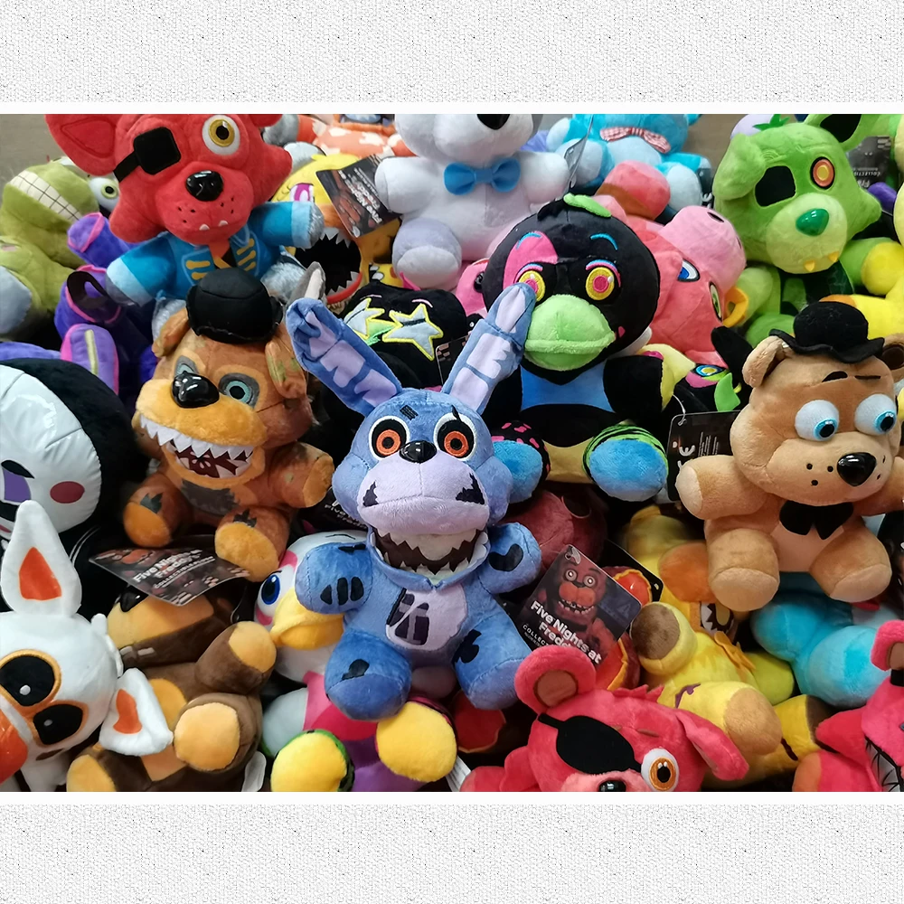 FNAF-Jouets en peluche Five Night At Freddy, Bear, Bonnie Chica