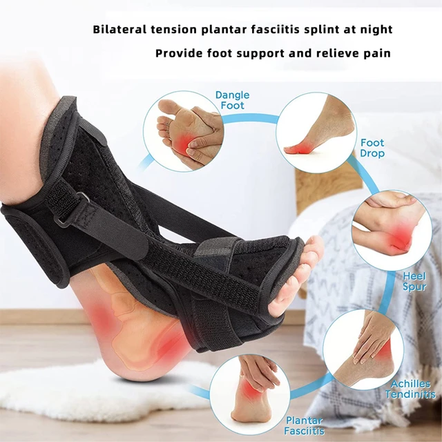 Plantar Fasciitis Night Splint, Upgrade 3 Adjustable Straps, Plantar  Fasciitis, Achilles Tendonitis And Foot Drop Relief Brace - Foot Care Tools  - AliExpress