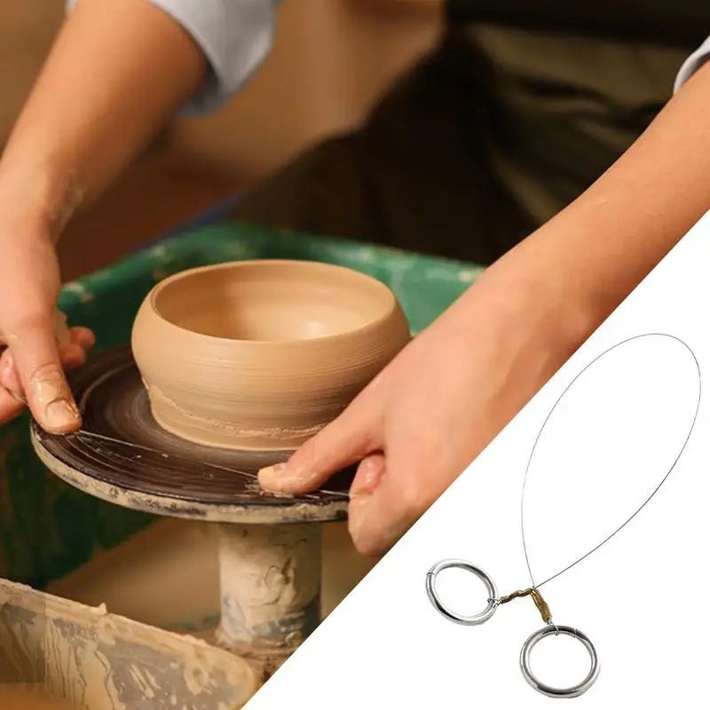 Pottery Wire Tool Reusable Cutting Pottery Tools Multifunctional Dough Wire Cutter Portable Supplies For Men Women