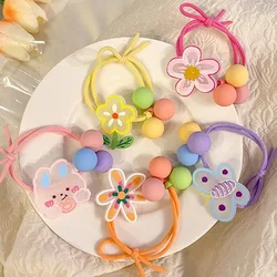 Vibrant Cartoon Bear Hair Bands (5pcs)