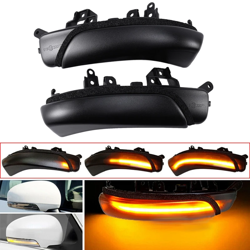 Car-LED-Amber-Turn-Signal-Light-Rearview-Mirror-Lamp-For-Toyota-Avalon ...