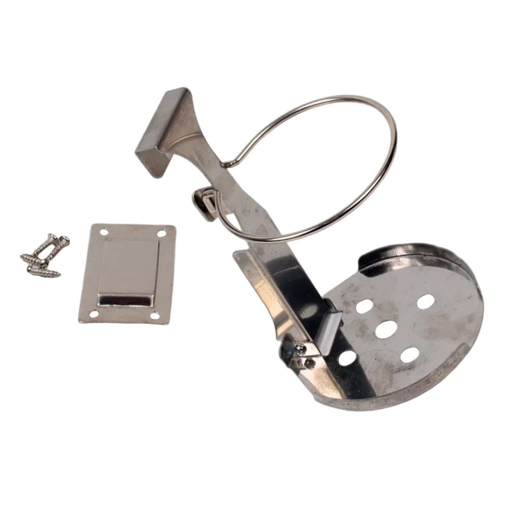 

1Pc Stainless Steel Water Cup Holder Fishing Chair Bottle Rack Fishing Equipment