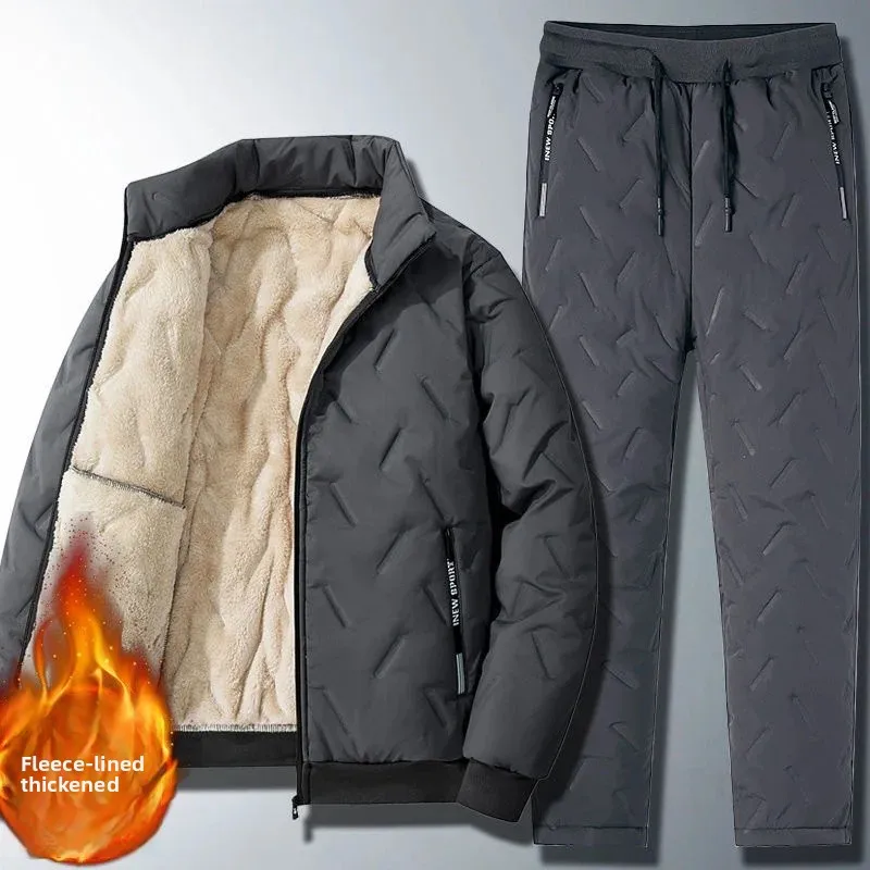 Gray Coat + Gray straight pants [8912]]