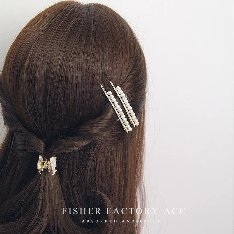 Koreanische Mode Blume Opal Perle Haarnadeln Geschenke Frauen Mädchen Haar Clips Pins Barrettes Zubehör Haarspange Grips Kopfschmuck – Detail 30