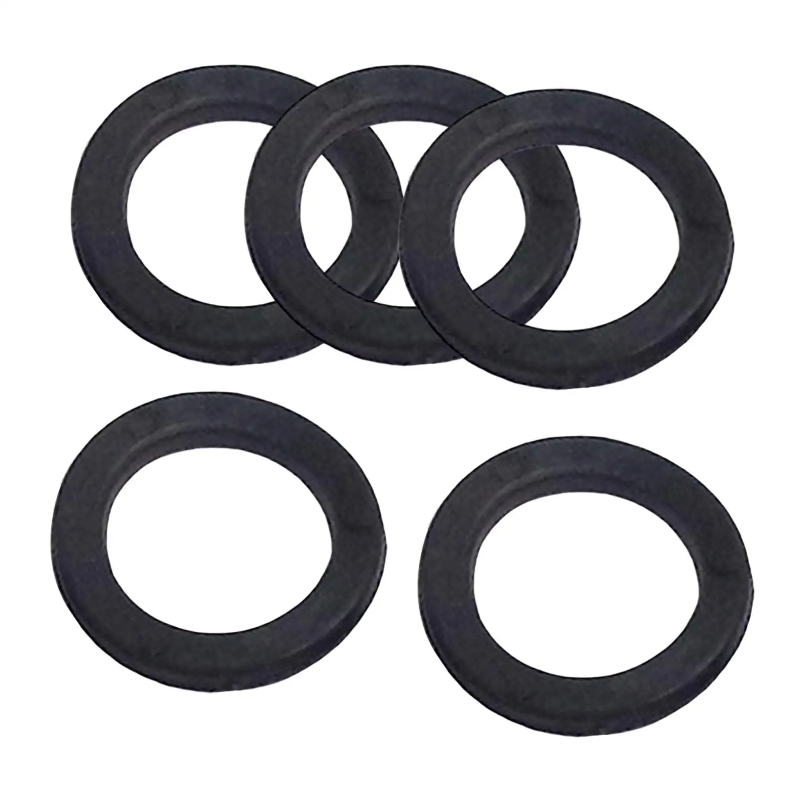 Rubber Washers Exercise Fitness 5 Pack Gym for Clamp Collars Barbell Collars