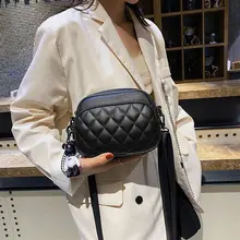

YILIAN Three-layer women's bag Soft leather 2022 New Diamond cross-body bag Simple fashion versatile shoulder bag