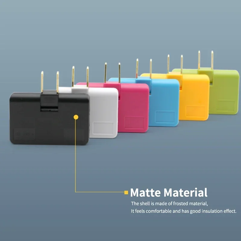 Extension Plug 3 In 1 Electrical Adapter 180 Degree Rotation Adjustable Mini For Mobile Phone Charging