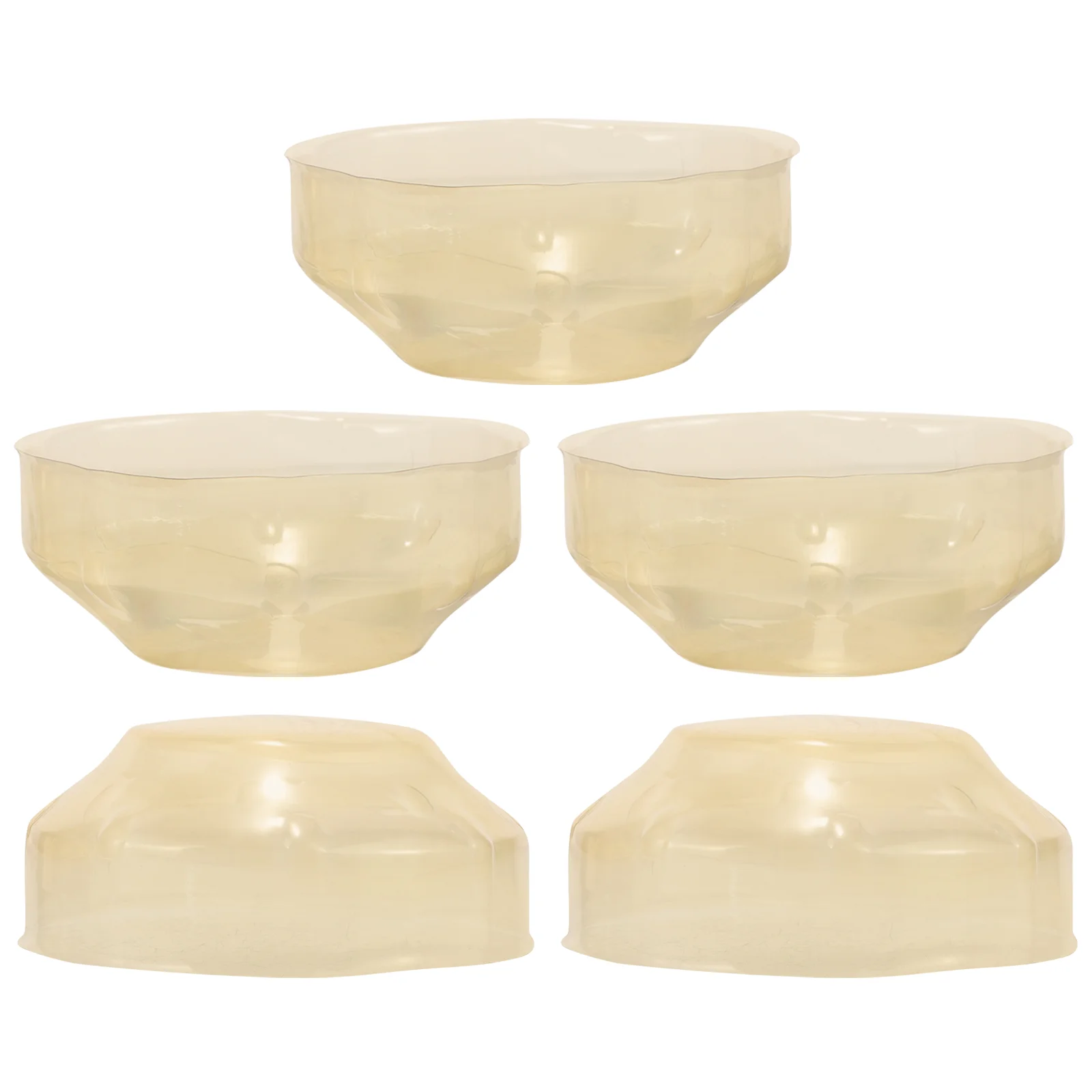 5 Pcs Faux Smoke Dust Covers Alarm for Protector Plastic Batteries