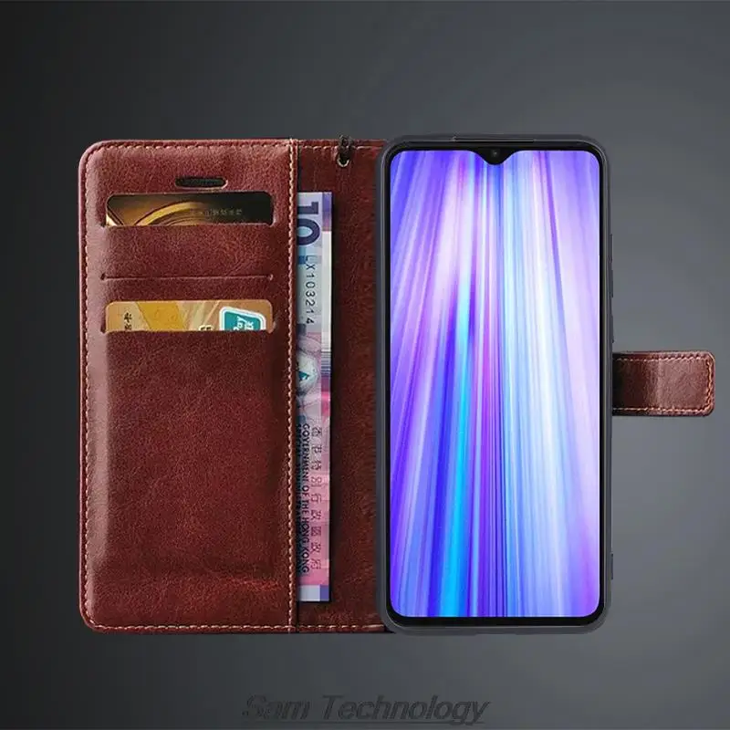 Custodia a portafoglio per Xiaomi Redmi Note 8 Pro in pelle