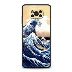 The Great Wave of Kanagawa Artistic Phone Case for Poco M4 Pro5G (A1)